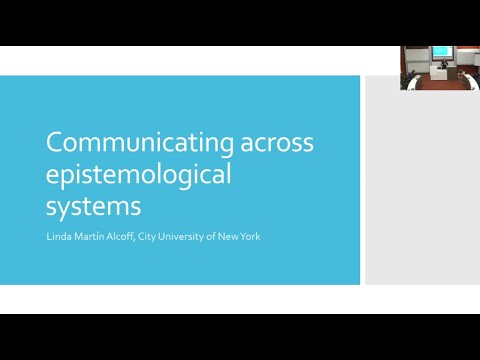 ‘Dialogic Epistemology’ 20-4-2023