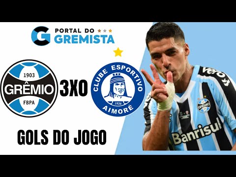 GRÊMIO 3 X 0 AIMORÉ | GOLS DO JOGO | SHOW DE SUÁREZ (GAÚCHÃO 2023)