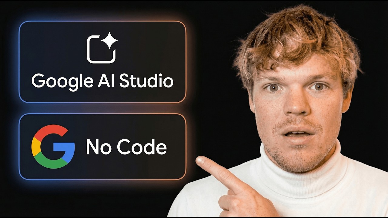 Google AI Studio No Code Explained in 10 Minutes (for beginners)