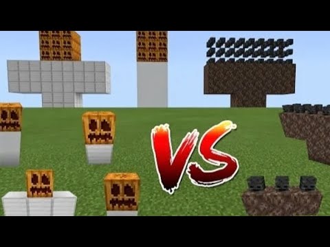 All iron golem vs all piglins