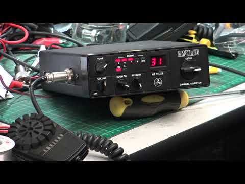 Amstrad CB900 CB27/81 UK FM CB radio (mobile) -  On The Air test customer set