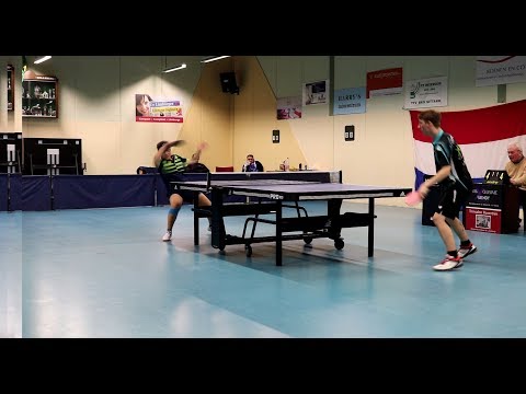 TT-Intercup 21-01-2018 TTV-Sittard - Post SV Gütersloh (Wedstrijd 7)
