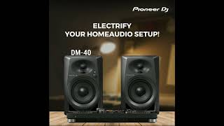 Video thumbnail for Pioneer | DM-40 | 4-inch compact active monitor speaker by AlphaTheta / Pioneer DJ India