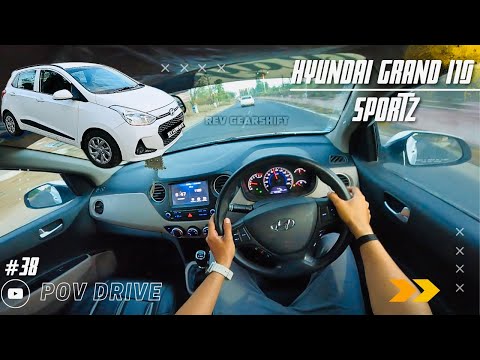 2019 HYUNDAI GRAND I10 SPORTZ | 1.2L 81BHP | POV Drive #38 | 4K | Rev Gearshift #grandi10 #hyundai