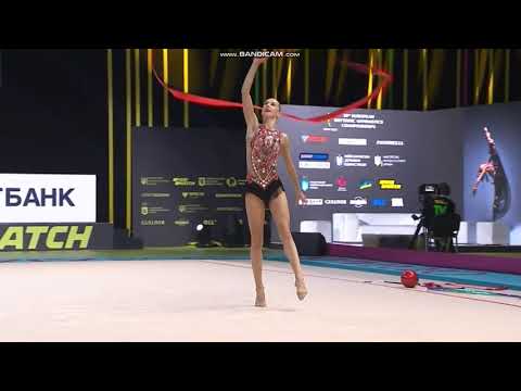 Elena SMIRNOVA (LUX) Ribbon AA - European Championships Kyiv 2020