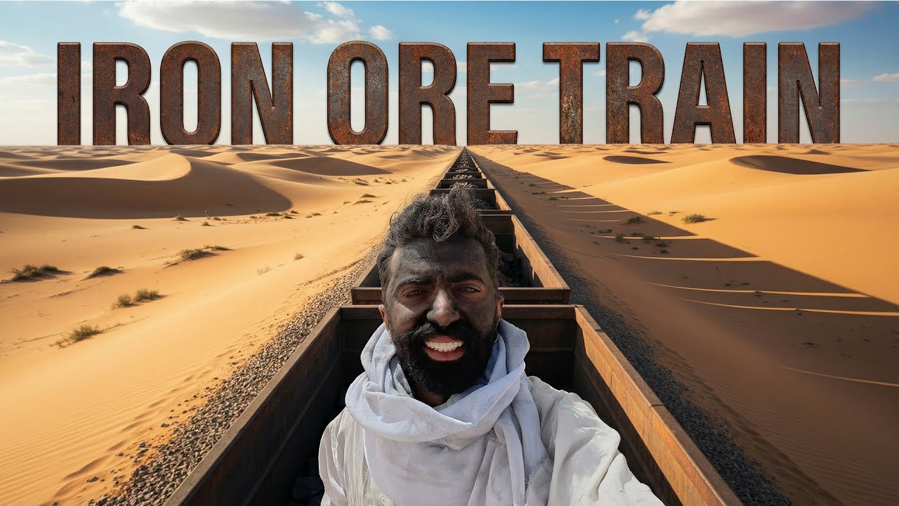 Dünyanın En Zorlu Tren Yolculuğu! Demir Madeni ile Çölde 60 Saat
