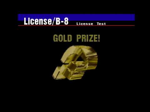Gran Turismo 1 All Gold Licenses in One Attempt & No Wallriding
