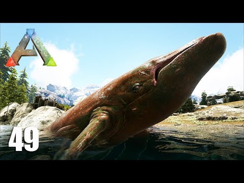 Voltando pra casa em SEGURANÇA com nossos animais aquáticos - ARK VALGUERO #49