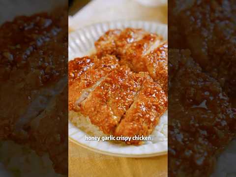 Easy Lazy Hoeny Garlic Crispy Chicken so good you have to try it!
