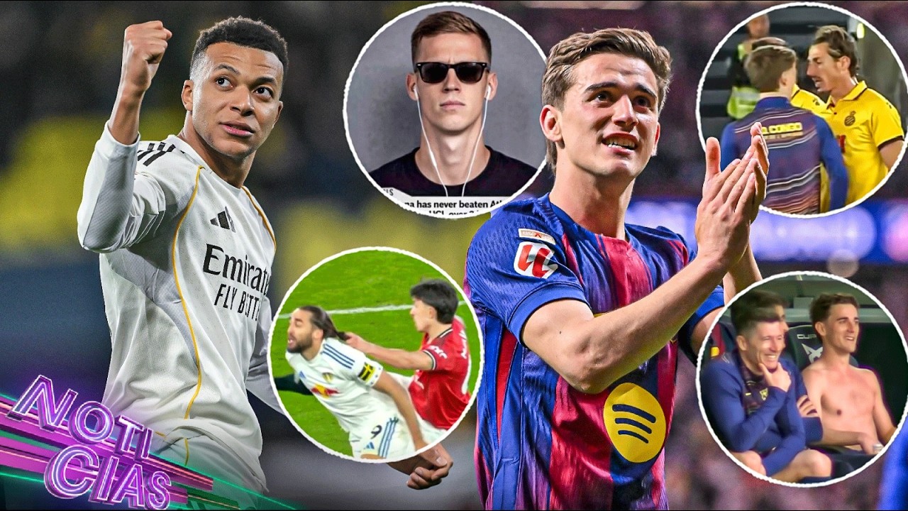 Barça confía en remontar | Gavi encendió el derbi | Mbappé listo; ¿era penal? | United vs arbitraje