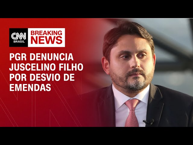 PGR denuncia Juscelino Filho por desvio de emendas | LIVE CNN