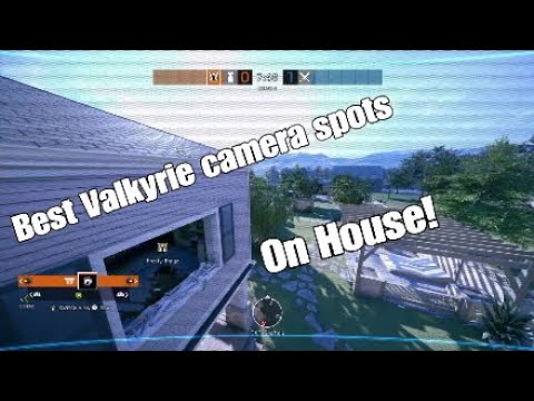 Rainbow Six Siege - Best Valkyrie Camera spots on House
