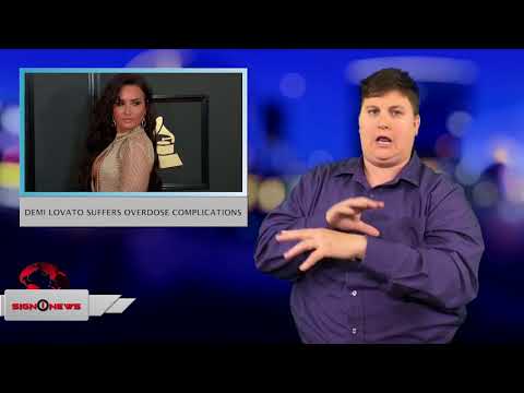 Demi Lovato suffers overdose complications (ASL - 7.31.18)