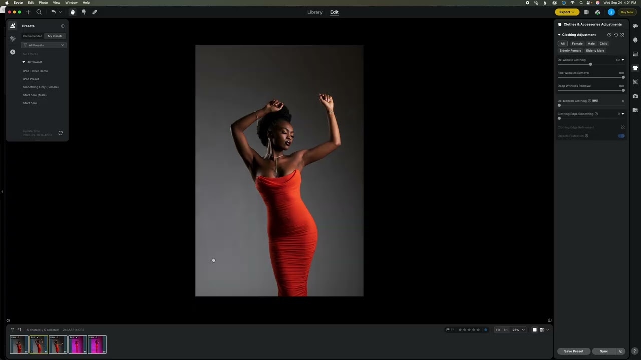 Lightroom Classic to Evoto and Back Workflow