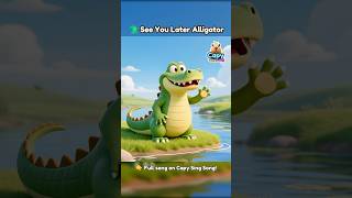 Download lagu See You Later Alligator 🐊 Fun Goodbye Song for Kids | Capy Sing Song mp3