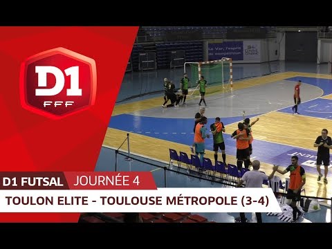 J4 : Toulon Elite Futsal - Toulouse Métropole FC (3-4)
