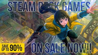Last Chance for These 30 Steam Deck Games on SALE at CRAZY Low Prices!
