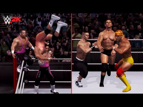 15 BEST Tag Team Moves In WWE SVR 2007 (WWE Games)