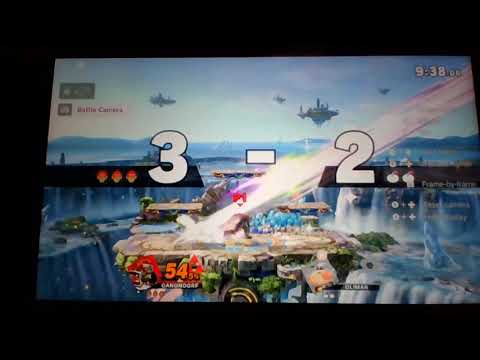 Ganondorf vs. Olimar CPU