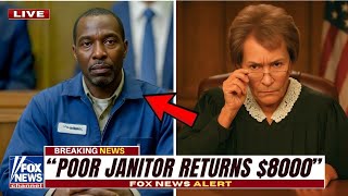 Poor Janitor Returns Lost Envelope With $8,000 — The Owner's Reaction Divides the Entire Courtroom 