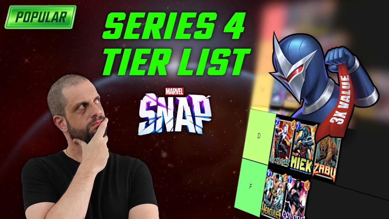 Series 4 Marvel Snap Cards ACTUALLY Worth 3000 Tokens (UPDATED August 2024) thumbnail