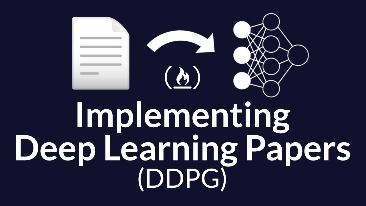Deep Reinforcement Learning in Python Tutorial - A Course on How to Implement Deep Learning Papers