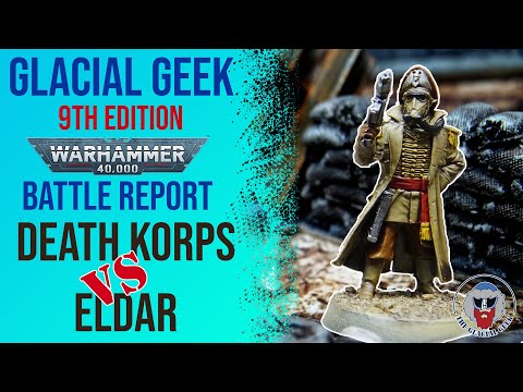 Eldar VS Death Korps of Krieg - 9th Edition Warhammer 40,000 Battle Report - 2,000pts