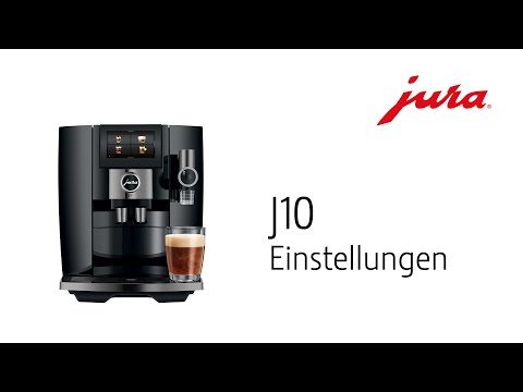 JURA J10 - Ρυθμίσεις