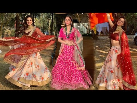 Shraddha Arya (preeta in kundali Bhagya )designer dress collection and Idea /Shraddha Arya, lehenga