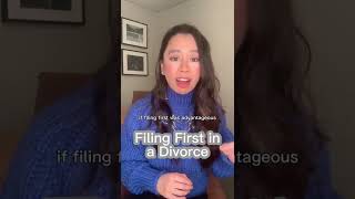 Filing For Divorce First, Does It Matter