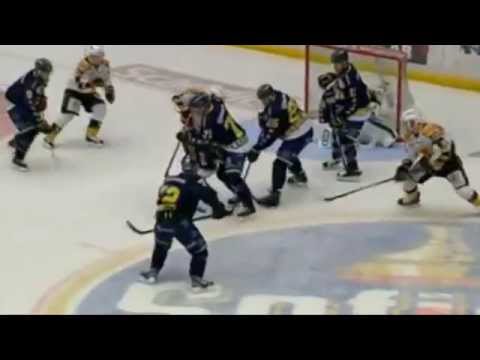 Bud Holloway Goal - HV71 v  Skelleftea AIK - Game 4 - SHL - March 21 2014