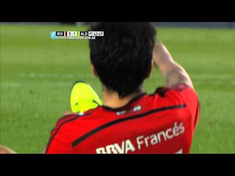 ¿Fue penal a Lucho? River 0 - Aldosivi 1. Fecha 28. Primera División 2015. FPT.