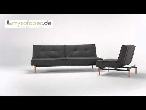 SPLITBACK von INNOVATION Schlafsofa & Sessel - mysofabed.de