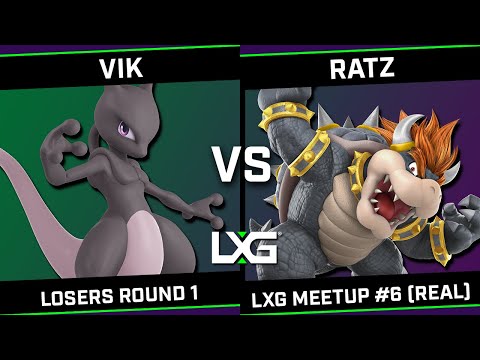 Vik (Mewtwo/Palutena) vs Ratz (Bowser) - lxg meetup #6 (real)
