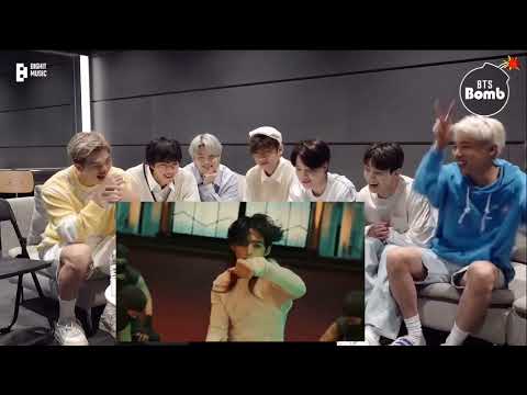 BTS reaction to SEVENTEEN super MV