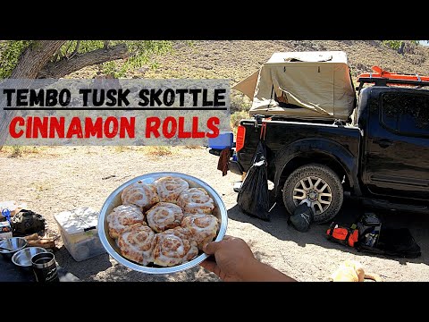 EASY Camp Cooking | Cinnamon Rolls on the Tembo Tusk Skottle