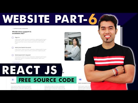  React Firebase JS Website Tutorial In Hindi 6 About Us API Section Completed In React | 2021
