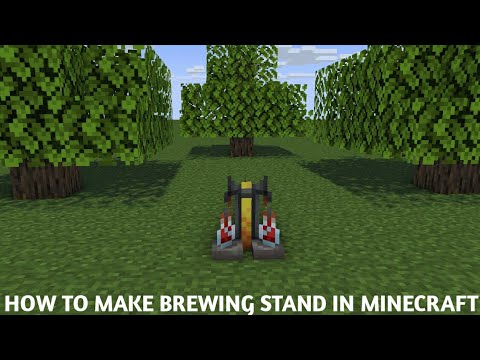 Ind attitude - how to make brewing stand in minecraft