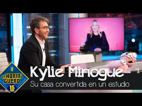 Kylie Minogue convirtió su casa en un estudio de grabación - El Hormiguero