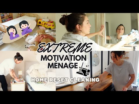 💪🏻 EXTREME HOUSEHOLD MOTIVATION • HOUSE RESET 🧺
