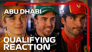 Drivers React After Qualifying | 2023 Abu Dhabi Grand Prix