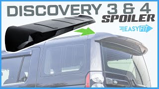 Land Rover Discovery 3 & 4 'Easy-Fit' Rear Tailgate Roof Spoiler Upgrade LR3 LR4