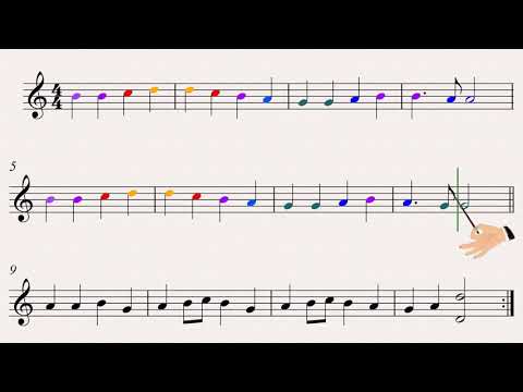 9. Beethovens 9th Recorder play along