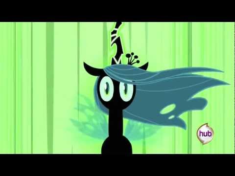 Chrysalis the Changeling Queen reveals her true form