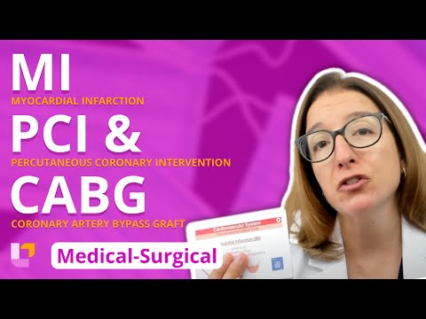 Myocardial Infarction, PCI & CABG - Medical-Surgical - Cardiovascular System | @LevelUpRN