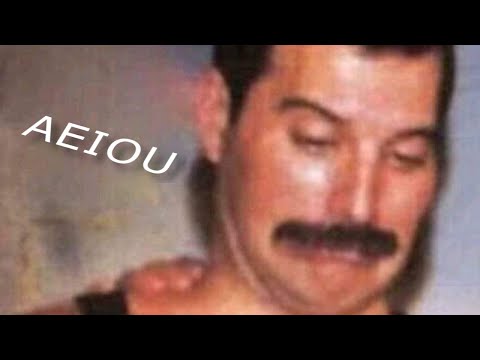 the vowels with freddie mercury