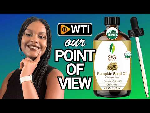 SVA Pumpkin Seed Oil Organic - 4 Fl Oz – 100% Natural Cold Pressed Organic Pumpkin Oil - for Face - WTI product video review