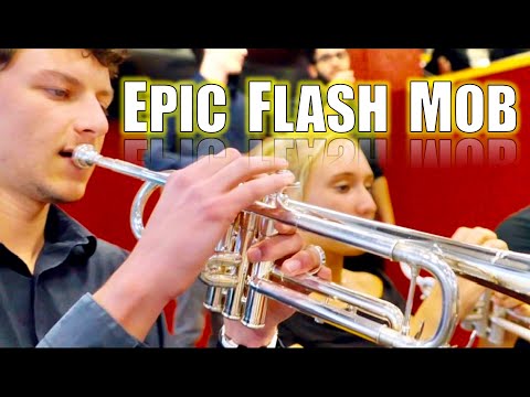 EPIC FLASH MOB airing on TheCW, Roku, AppleTV, Amazon Fire. EPIC UNIVERSITY FLASH MOB