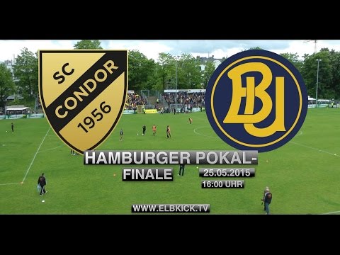SC Condor - HSV Barmbek-Uhlenhorst (Finale, Pokal der 1. Herren 2015) - Spielbericht | ELBKICK.TV