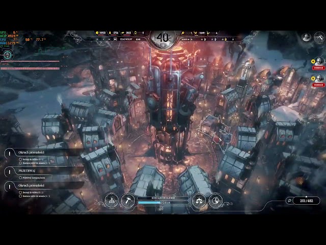 Frostpunk is a really fun game but A380 has problems with frame times
